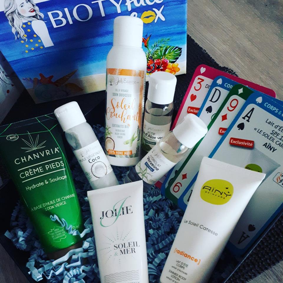 La Biotyfull Box du mois d'aout l'après soleil: